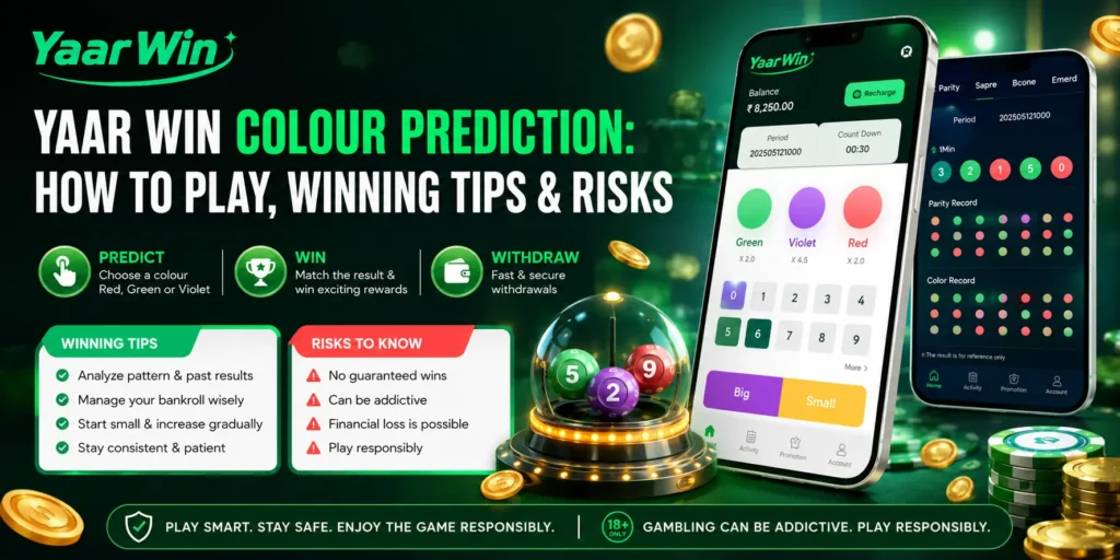 Yaar Win Colour Prediction — How to Play, Winning Tips | Yaar Win | 2026 1 Yaar Win Colour Prediction
