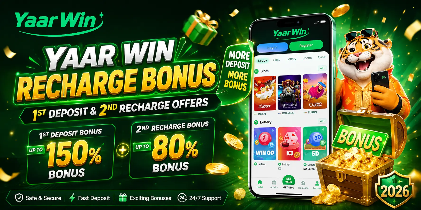 Yaar Win Recharge Bonus
